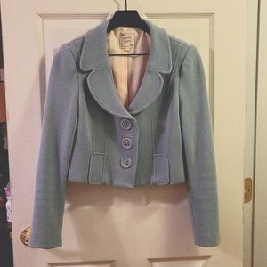 Nanette Lepore EUC vintage Y2K cropped cotton blazer